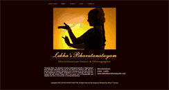 Desktop Screenshot of lekhabharathanatyam.com